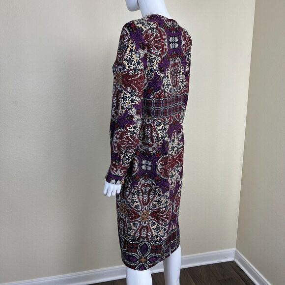 Chico's Womens Size 1P Medallion Print Sheath Midi NEW Dress Floral Party Office - Picture 12 of 15